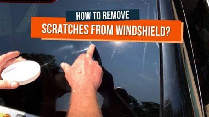 Can scratches be polished out of a windshield