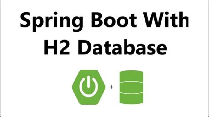 What is the use of H2 database in spring boot